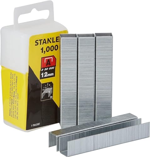 Stanley Graffette Tipo A, 12 mm, Set di 1000 Pezzi