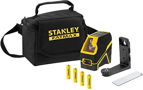 Stanley FATMAX  Livella Laser a Croce FCL-G con Batterie Alcaline Raggio Verde