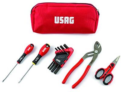 USAG Astuccio con assortimento Utensili, Rosso