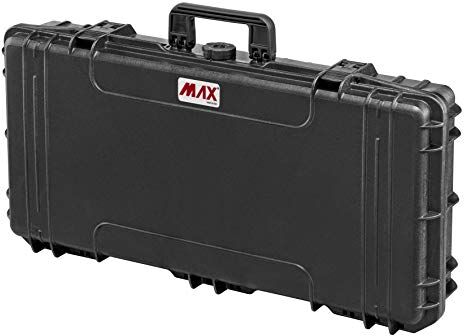 MAX Cases 800 Valigetta Vuota a Tenuta Stagna, Ermetica per Trasportare e Proteggere Apparecchiature e Materiali Sensibili, Nero, 800 x 370 x 140 mm