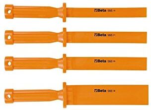 BETA 988/K4 set di 4 antigraffio plastica scalpelli piatti