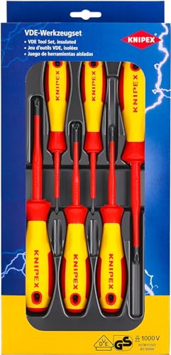 KNIPEX Assortimento Giraviti Vde Phillips / Pozidriv (Confezione Self-Service/Blister)