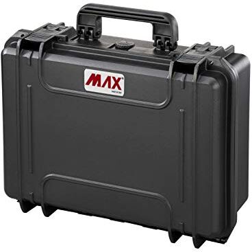 MAX Cases Valigetta Ermetica con Spugna Cubettata ad Alta Densità per Trasportare e Proteggere Apparecchiature e Materiali, 430HDS, Dimensioni Interne 426 x 290 x 159 mm