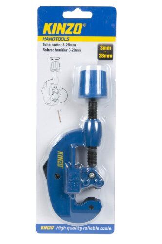 Kinzo , , Tubo Cutter 3-28 mm in alluminio, blu