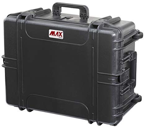 MAX Cases valigetta Vuota a Tenuta Stagna, Ermetica per Trasportare e Proteggere Apparecchiature e Materiali Sensibili, 620H250V, Dimensioni Interne 620 x 460 x 250 mm