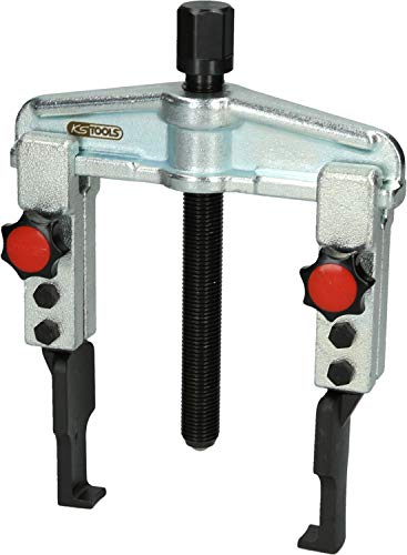 KS TOOLS Estrattore universale a serraggio rapido, 2 bracci con gancio ottimamente sottile e allungato, 20-90mm, 120mm, 2,5t