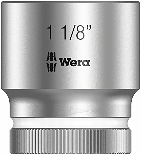 Wera , 8790 HMC Bussola per cricchetto Zyklop con attacco da 1/2", 1 1/8 pollice