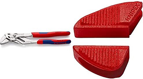 KNIPEX Pinza Chiave Pinza E Chiave In Un Unico Utensile (250 Mm) 86 05 250 & Ganasce Protettive Per 86 Xx 250 3 Paia 86 09 250 V01