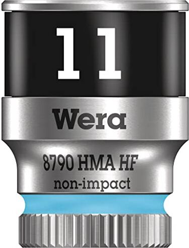 Wera , 8790 HMA HF Bussola per cricchetto Zyklop con attacco da 1/4" con ritegno vite, 11,0 mm