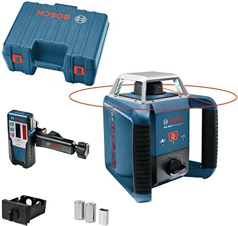 Bosch Laser rotante GRL 400 H (Pannello a singolo tasto, portata: fino a 400 m (diametro), in valigetta)