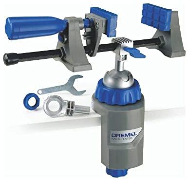 Dremel 2500 Complemento Morsa Multi-Vise 3-in-1- Morsa fissa, Morsetto non Integrato e Supporto Utensile [Classe di efficienza energetica A]