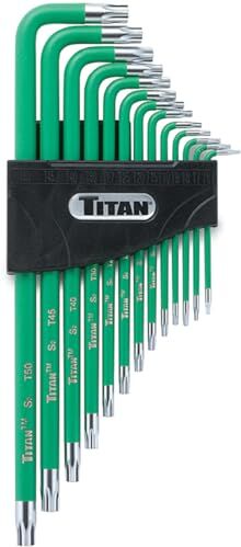 Titan Tools  Tamper Resistant Star Key set – multicolore (pezzi)