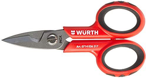 Wurth Forbici inox con tacca spelafili  0