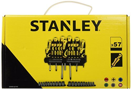 Stanley Set 57 Pezzi Giraviti e Inserti e Chiavi a Bussola