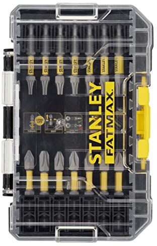 Stanley FATMAX  SET 22 PEZZI BUSSOLA MAGNETICA 7 INSERTI THORX 7 PHILLIPS E 7 POZIDRIVE