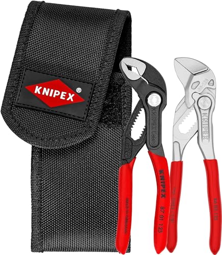 KNIPEX Mini Set di Pinze in Tasca Portautensili (Confezione Self-Service/Blister) 00 20 72 V04