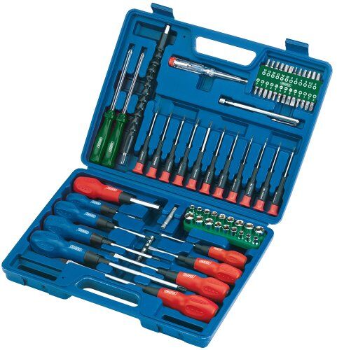 Draper Set cacciaviti, bussole e inserti, 70 pezzi