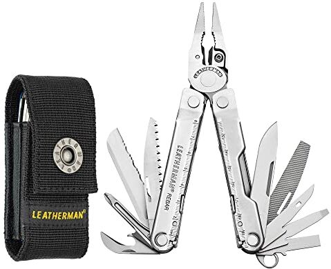 Leatherman Rebar Tascabile 17tools Acciaio inossidabile pinza multiuso