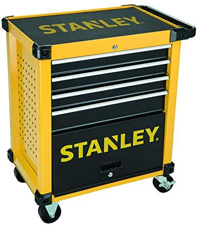 Stanley Transmodule. Carro metálico para taller 4 cajones + 9 módulos