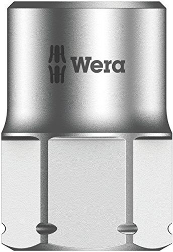 Wera , 8790 FA Bussola Zyklop con attacco da 1/4" ed esagonale Hex 11, 8.0 mm