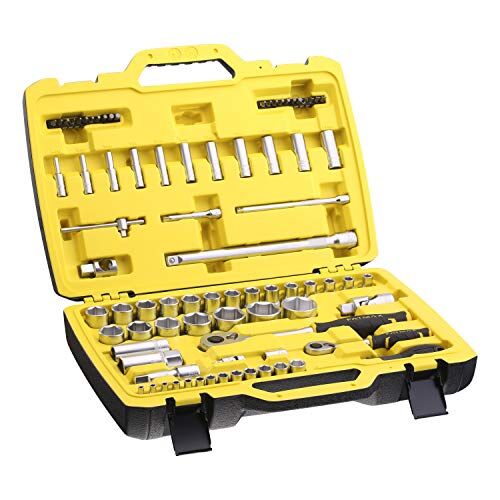 Stanley FATMAX set 82 pz chiavi a bussola attacco misto 1/4" e 1/2