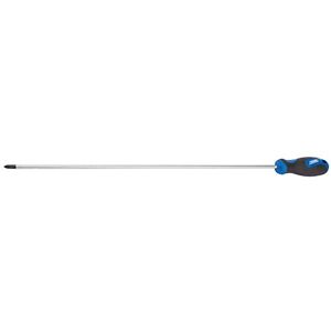 Draper 865PH/L numero 2 cacciavite piatto a croce con manico morbido, blu, 450 mm Draper 865PH/L numero 2 cacciavite piatto a croce con manico morbido, blu, 450 mm