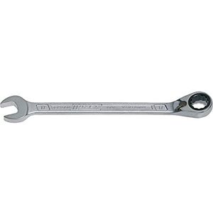 Hazet Chiave Combinata con Cricchetto, Argento, Apertura Chiave 32, Lunghezza 425.8 mm Hazet Chiave Combinata con Cricchetto, Argento, Apertura Chiave 32, Lunghezza 425.8 mm