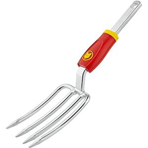 WOLF Garten Wolf-Garten 71AAA018650 LU-GM Forca Manuale, Rosso/Argento, 22x20x41.5 cm WOLF Garten Wolf-Garten 71AAA018650 LU-GM Forca Manuale, Rosso/Argento, 22x20x41.5 cm