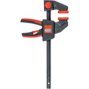BESSEY Pinza a una mano, larghezza di serraggio 300 mm, profondità della gola 60 mm, forza di serraggio fino a 75 kg, commutabile per la divaricazione, peso 0,38 kg BESSEY Pinza a una mano, larghezza di serraggio 300 mm, profondità della gola 60 mm, forza di serraggio fino a 75 kg, commutabile per la divaricazione, peso 0,38 kg