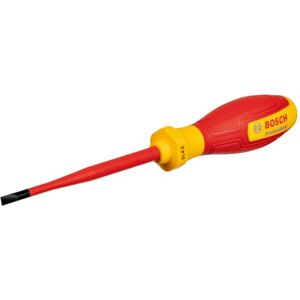 Bosch Cacciavite VDE SL4.5x100 (certificato fino a 1.000 V, isolato con elastomero termoplastico (TPE)) Bosch Cacciavite VDE SL4.5x100 (certificato fino a 1.000 V, isolato con elastomero termoplastico (TPE))