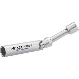 Hazet Chiave Per Candele Di Accensione, Oro, Attacco Quadro, Cavo, 10 mm 3/8 di Pollice Hazet Chiave Per Candele Di Accensione, Oro, Attacco Quadro, Cavo, 10 mm 3/8 di Pollice