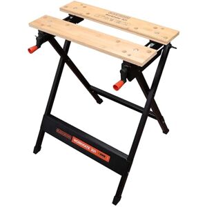 Black & Decker , Banco da Lavoro Workmate, Black/Wood, 15.5 x 84 x 12.5 cm. Black & Decker , Banco da Lavoro Workmate, Black/Wood, 15.5 x 84 x 12.5 cm.