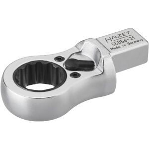 Hazet Chiave ad Anello ad Innesto a Cricchetto, Argento, Attacco Quadro ad Innesto 14 X 18 mm Hazet Chiave ad Anello ad Innesto a Cricchetto, Argento, Attacco Quadro ad Innesto 14 X 18 mm