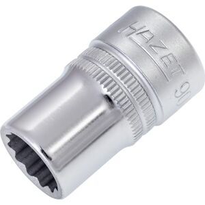 Hazet Inserto Chiave a Bussola Doppio Esagono, Argento, Attacco Quadro, Cavo, 12.5 mm 1/2 di Pollice Hazet Inserto Chiave a Bussola Doppio Esagono, Argento, Attacco Quadro, Cavo, 12.5 mm 1/2 di Pollice