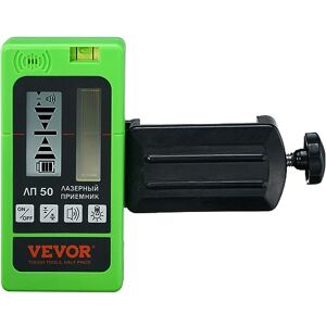 VEVOR Ricevitore Laser per Livella Laser Campo di Lavoro da 60m Rilevatore Laser Raggio Verde Rosso con Segnale Acustico Regolabile Doppio Display LCD, Ricevitore Livella Laser a Bolla con Morsetto VEVOR Ricevitore Laser per Livella Laser Campo di Lavoro da 60m Rilevatore Laser Raggio Verde Rosso con Segnale Acustico Regolabile Doppio Display LCD, Ricevitore Livella Laser a Bolla con Morsetto