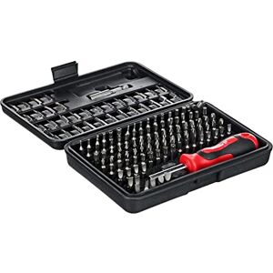 Meister , Set di punte 130 pz. cromato, Meister , Set di punte 130 pz. cromato,