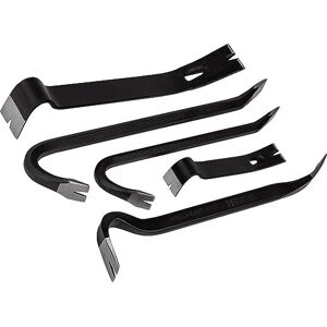 Roughneck ROU Set di 5 barre multiuso composto da: barra multiuso (17,8 cm e 33 cm), barra di demolizione (30,5 cm e 38,1 cm) e Gorilla Bar (35,6 cm) Roughneck ROU Set di 5 barre multiuso composto da: barra multiuso (17,8 cm e 33 cm), barra di demolizione (30,5 cm e 38,1 cm) e Gorilla Bar (35,6 cm)