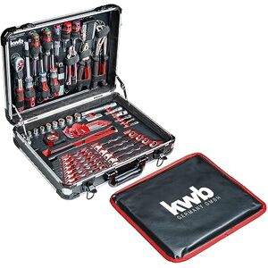 kwb Valigetta portautensili, set di utensili da 80 pezzi, in robusto alluminio, con serratura, imbottita con inserti in schiuma, set di utensili di alta qualità, ideale per l'officina e in viaggio kwb Valigetta portautensili, set di utensili da 80 pezzi, in robusto alluminio, con serratura, imbottita con inserti in schiuma, set di utensili di alta qualità, ideale per l'officina e in viaggio