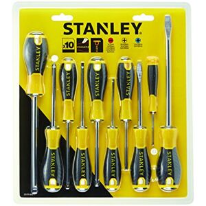 Stanley STHT0-60211 Cacciavite Essential, 3 x Std 2 x Parall 3 x Ph 2 x Pozi, Set di 10 pz Stanley STHT0-60211 Cacciavite Essential, 3 x Std 2 x Parall 3 x Ph 2 x Pozi, Set di 10 pz