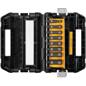 Set di inserti per chiave a bussola Dewalt DW22838 - Resistente agli urti, 8 adattatori Set di inserti per chiave a bussola Dewalt DW22838 - Resistente agli urti, 8 adattatori