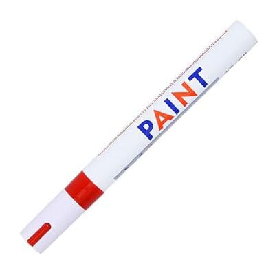 MCAOAL Penna per vernice oleosa Strumento per marcare superfici multiple La penna resistente calore funziona gomma, vetro, metallo con inchiostri lisci, marcatura con flussi calore elevati MCAOAL Penna per vernice oleosa Strumento per marcare superfici multiple La penna resistente calore funziona gomma, vetro, metallo con inchiostri lisci, marcatura con flussi calore elevati