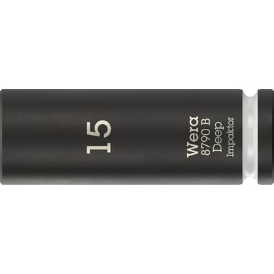 Wera 8790 B Impaktor Deep Bussole con attacco da 3/8", 15 x 63 mm Wera 8790 B Impaktor Deep Bussole con attacco da 3/8", 15 x 63 mm