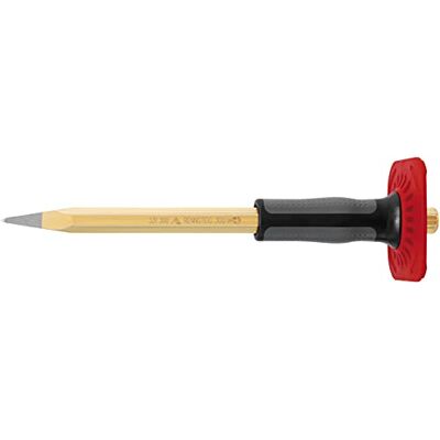 Rennsteig Scalpello a punta con protezione per le mani, 300 mm, a norma DIN 7256 Rennsteig Scalpello a punta con protezione per le mani, 300 mm, a norma DIN 7256