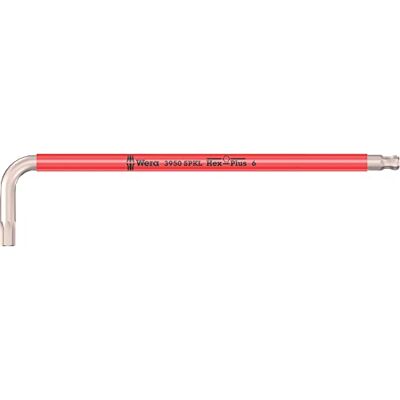 Wera , 3950 SPKL Multicolour Chiave a L, metrica, in acciaio inox, 6,0 x 172 mm Wera , 3950 SPKL Multicolour Chiave a L, metrica, in acciaio inox, 6,0 x 172 mm