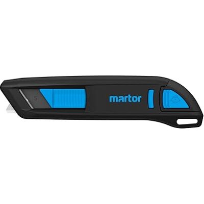 MARTOR SECUNORM 300 Cutter di Sicurezza, Ritiro Lama, 5 mm, Plastica MARTOR SECUNORM 300 Cutter di Sicurezza, Ritiro Lama, 5 mm, Plastica