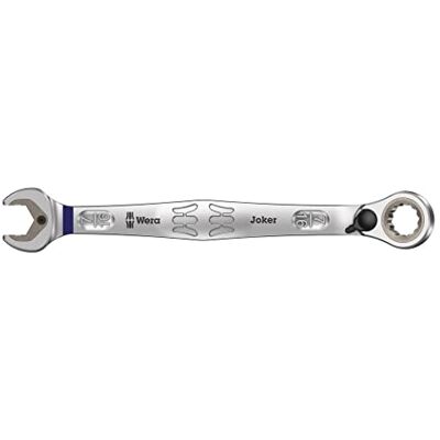 Wera , Joer Switch chiave combinata piegata a cricchetto, in pollici, con levetta di inversione, 7/16 pollice x 165 mm Wera , Joer Switch chiave combinata piegata a cricchetto, in pollici, con levetta di inversione, 7/16 pollice x 165 mm