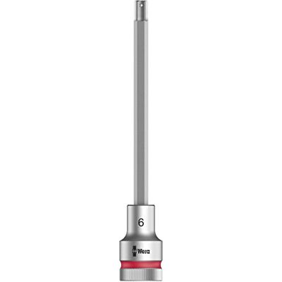 Wera , 8740 C HF Zyklop Bussole a inserto con attacco da 1/2" con ritegno vite, 6.0 x 140 mm Wera , 8740 C HF Zyklop Bussole a inserto con attacco da 1/2" con ritegno vite, 6.0 x 140 mm