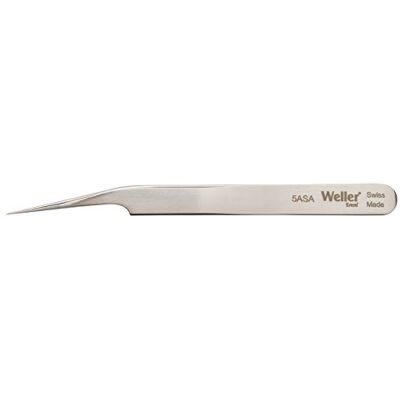 Weller Erem Pinzette di Precisione, Leggermente Curvate a 15°, Alleggerite. Weller Erem Pinzette di Precisione, Leggermente Curvate a 15°, Alleggerite.