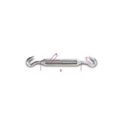 BETA 8207 M16 Tenditore a due ganci inox AISI 316 BETA 8207 M16 Tenditore a due ganci inox AISI 316