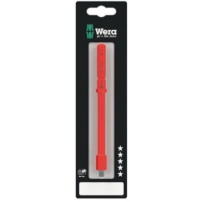 Wera Kraftform Kompakt A VDE 712 i SB Lama adattatore, isolata, per bussole da 1/4", self-service, 1/4" x 154 mm Wera Kraftform Kompakt A VDE 712 i SB Lama adattatore, isolata, per bussole da 1/4", self-service, 1/4" x 154 mm